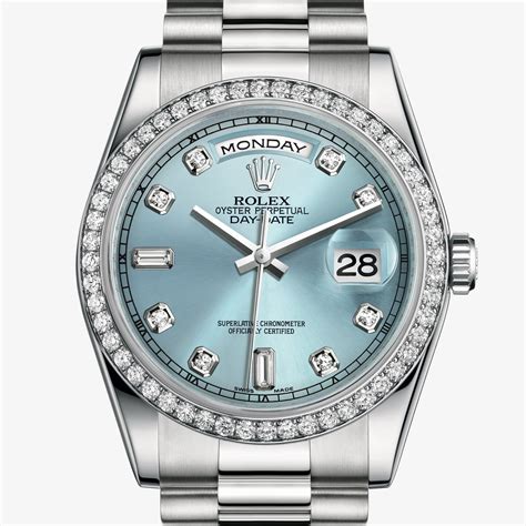 rolex platinum con diamanti|rolex platinum oyster case.